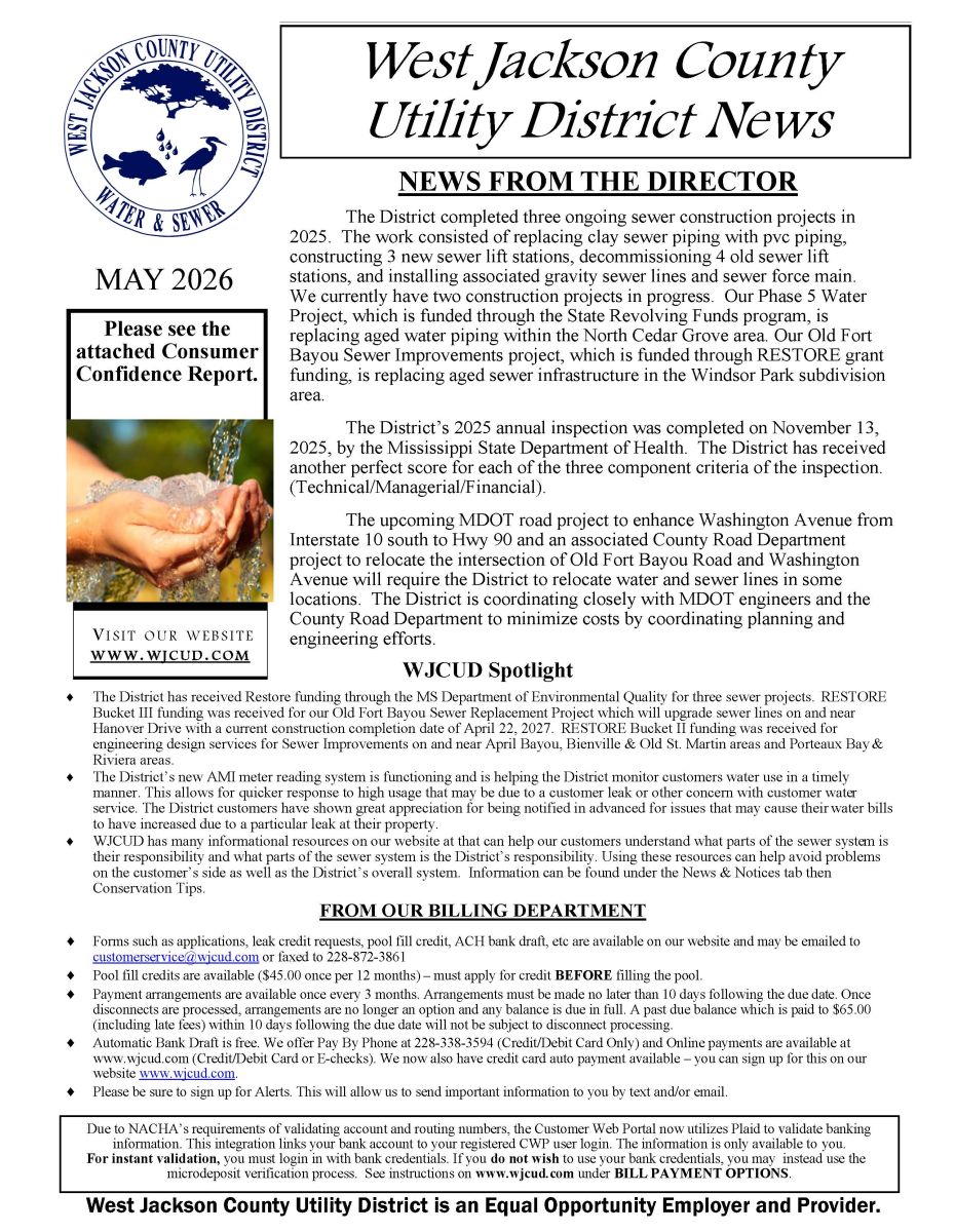2026 Annual Newsletter pg1